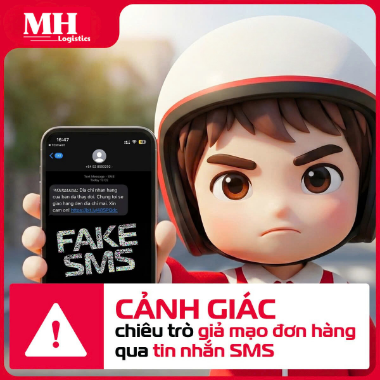 Hình ảnh cho bài viết CẢNH GIÁC CHIÊU TRÒ GIẢ MẠO ĐƠN HÀNG QUA TIN NHẮN SMS